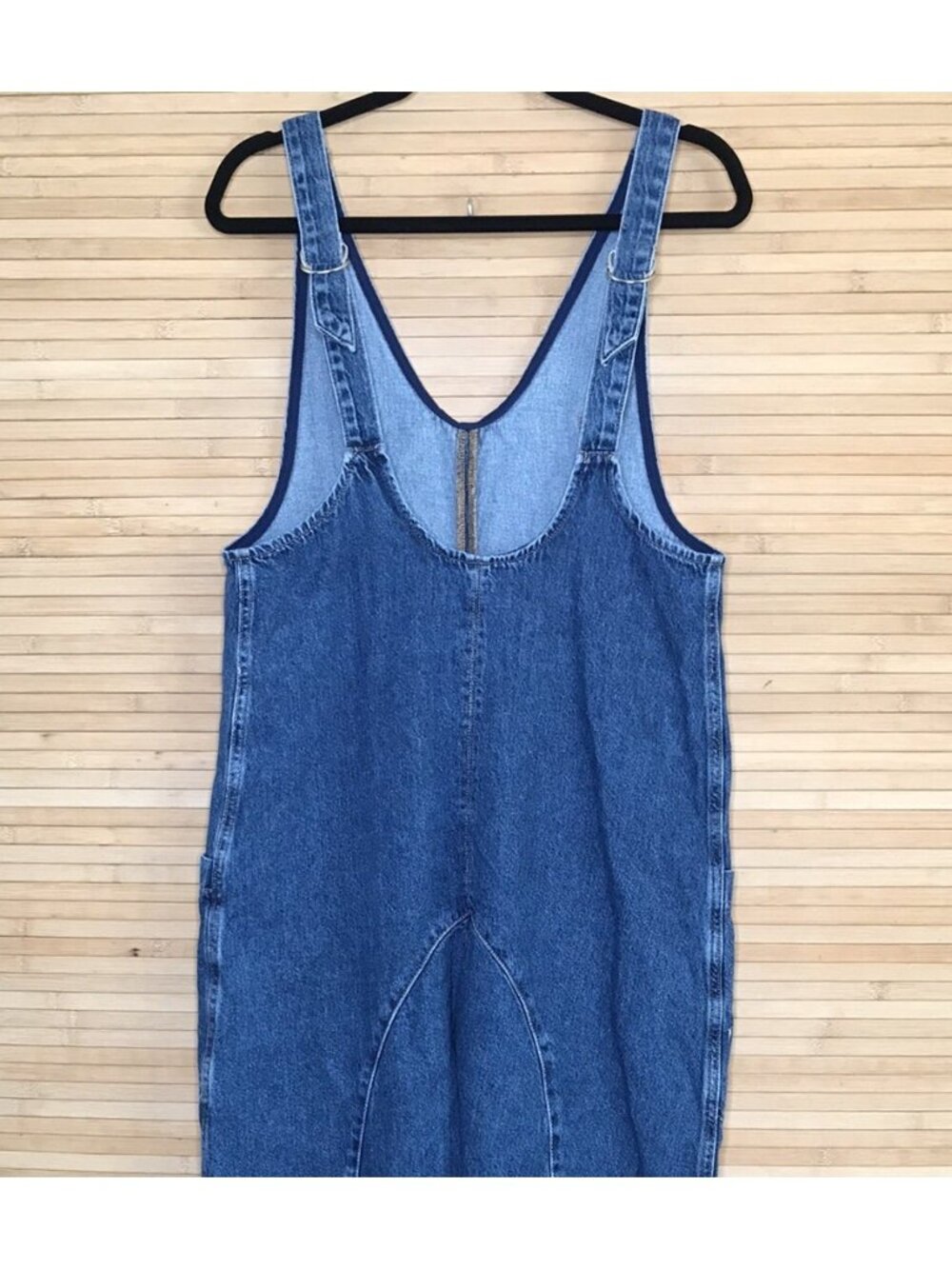 Free People We The Free High Roller Jumpsuit Blue romper Size XS - Picture 5 of 7